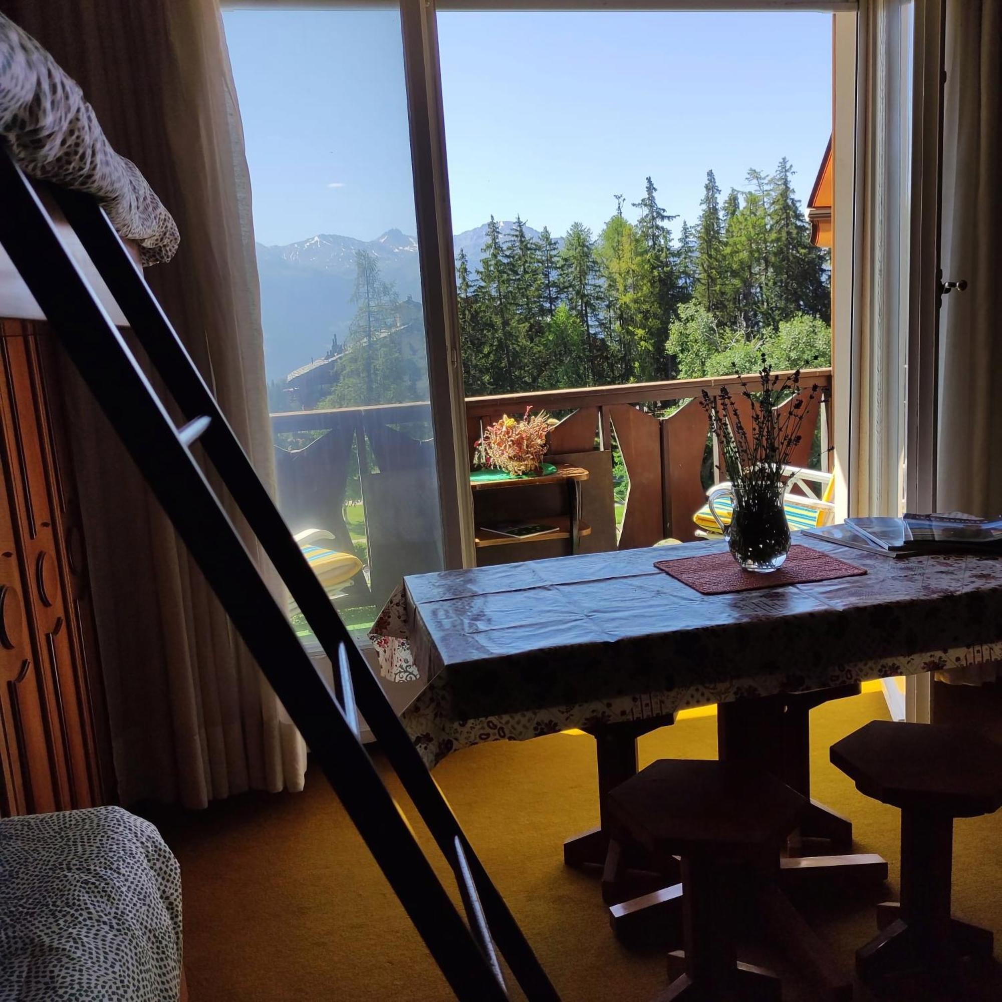 Bellevue Crans-Montana Apartment Екстериор снимка