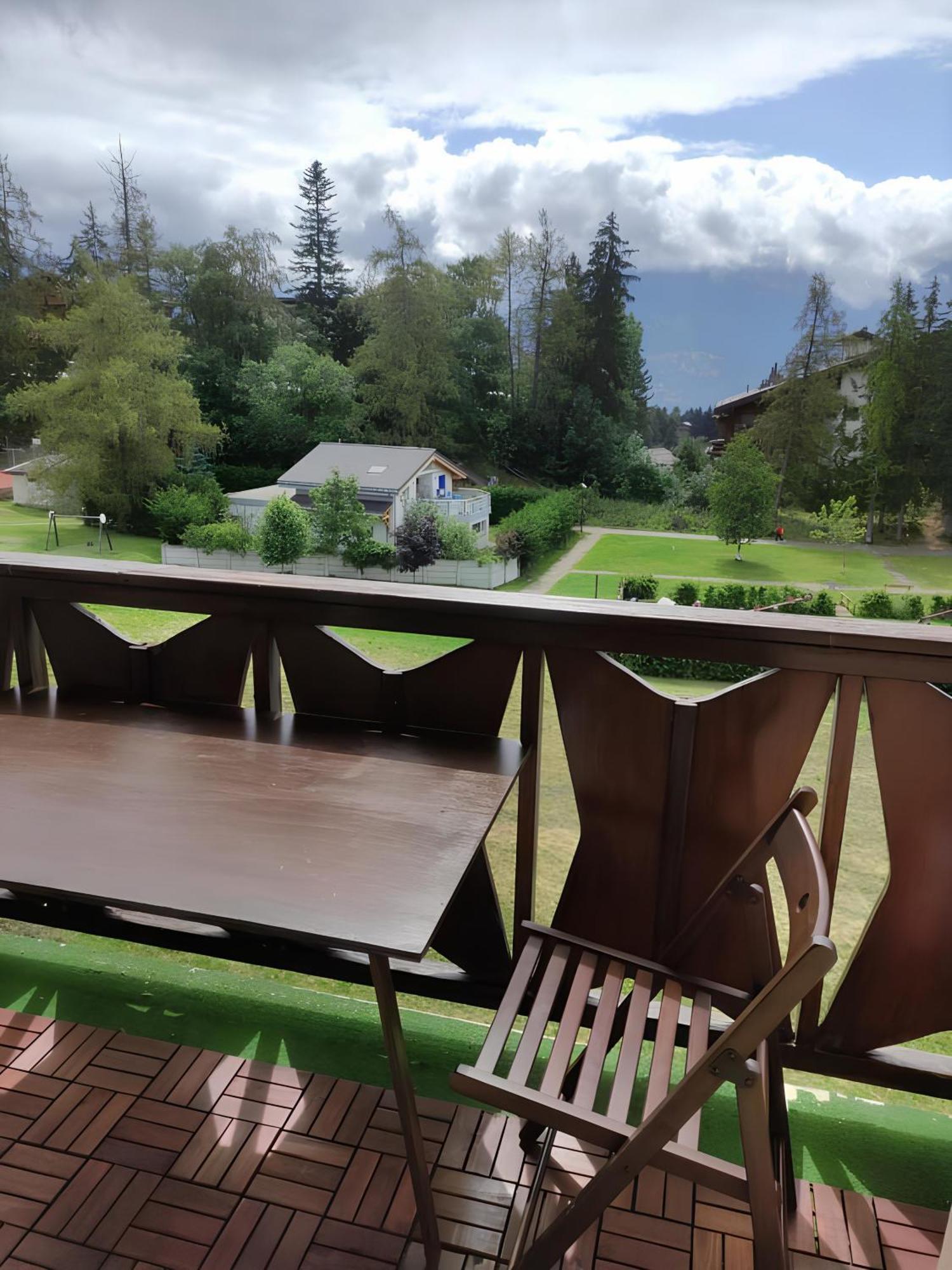 Bellevue Crans-Montana Apartment Екстериор снимка