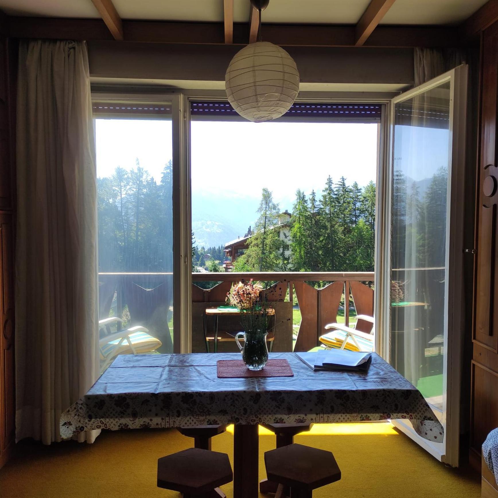 Bellevue Crans-Montana Apartment Екстериор снимка